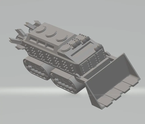 fhw túnel ratas battlemover apc equipo 3d by gratis pagano taller on gracias 3d print model - Mito3D