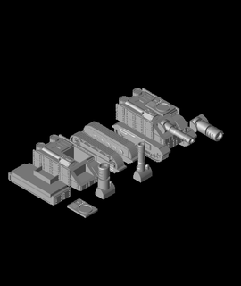 fhw tunnel rats hull tank ez print kit Hobbies & Games 3d print model - Mito3D