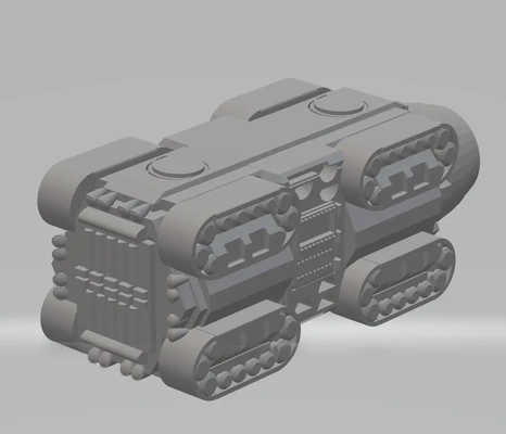 fhw túnel ratos tunelamento máquina kit 3d by livre pagão oficina on 3d print model - Mito3D