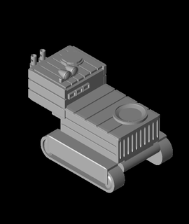 fhw uusam lahdi Panzer v11 Basic 3d Modell danke 3d print model - Mito3D