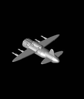 fhw vihelmo imparatorluk ze 12 dövüşçü uçak 3d model teşekkürler 3d print model - Mito3D