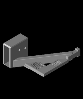fhw webcam slot mount 3d model thangs 3d print model - Mito3D