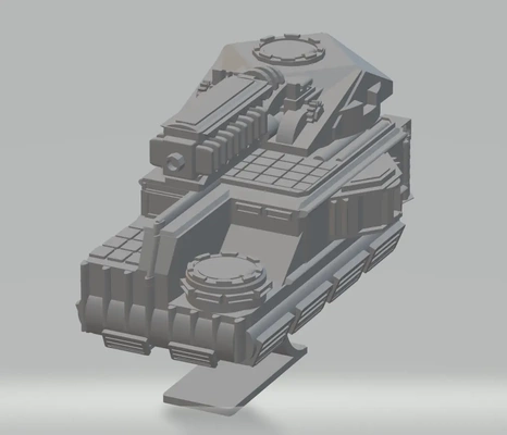 fhw worker bot universal tank - 3d by free heathen workshop on thangs 3d print model - Mito3D