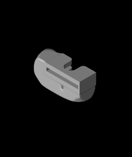 Filament leiten Lager Rolle Ender 3 3d print model - Mito3D
