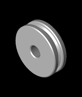 Filament leiten Rad v2stl 3d Modell xroninx6 danke 3d print model - Mito3D