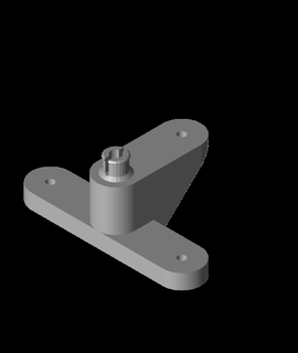 Filament pully Ender 3 Direkte Fahrt 3d print model - Mito3D