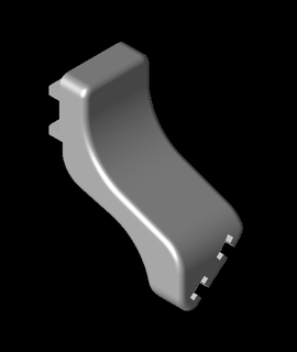 filament spool bracketstl georgedebarr 3d print model - Mito3D