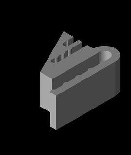 iplik biriktirmek klips gariplik 3d print model - Mito3D