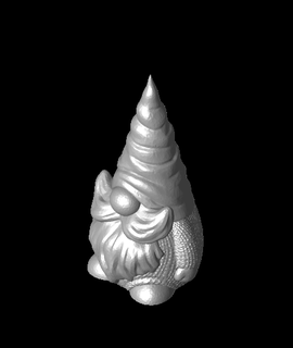 fillable gnome daddywazzy thecreator 3d print model - Mito3D