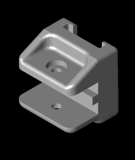 filler filament spool holder roller 2020 3d print model - Mito3D
