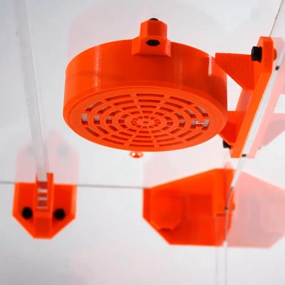 fuego alarma montar by 3d acolchador on gracias 3d print model - Mito3D