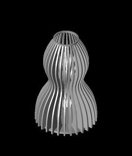 fire vase ver2 emanuel chmielowski Home & Garden 3d print model - Mito3D