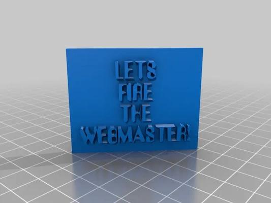 fire webmaster - 3d by syzguru11 on thangs 3d print model - Mito3D
