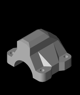 firefly strengthened motor mount 3d print model - Mito3D
