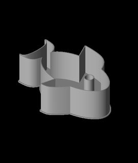 pez anidable caja v1 ppac 3d print model - Mito3D