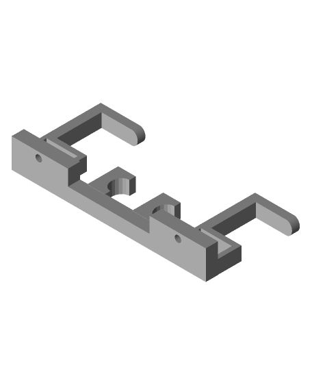 pesca asta titolare supporto staffa vite dove 3d modello grazie 3D print model - Mito3D