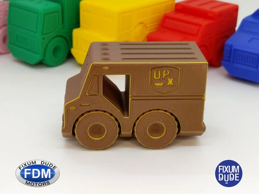 fixum dude motors pip package delivery truck - 3d by fixumdude on thangs 3d print model - Mito3D