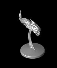 flame skull 3d model np dev thangs 3d print model - Mito3D