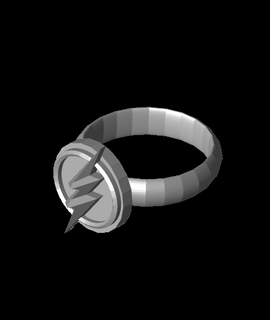destello anillo 3d modelo Woernerjakob gracias 3d print model - Mito3D