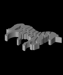 flexi-unicorn carolm 3d print model - Mito3D