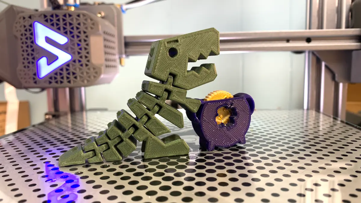 flexi rex maceta of oro calle patricio s día 3d by estilizar on gracias 3D print model - Mito3D