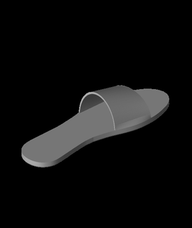 flip flop chaussure sandale concept conception 3d print model - Mito3D