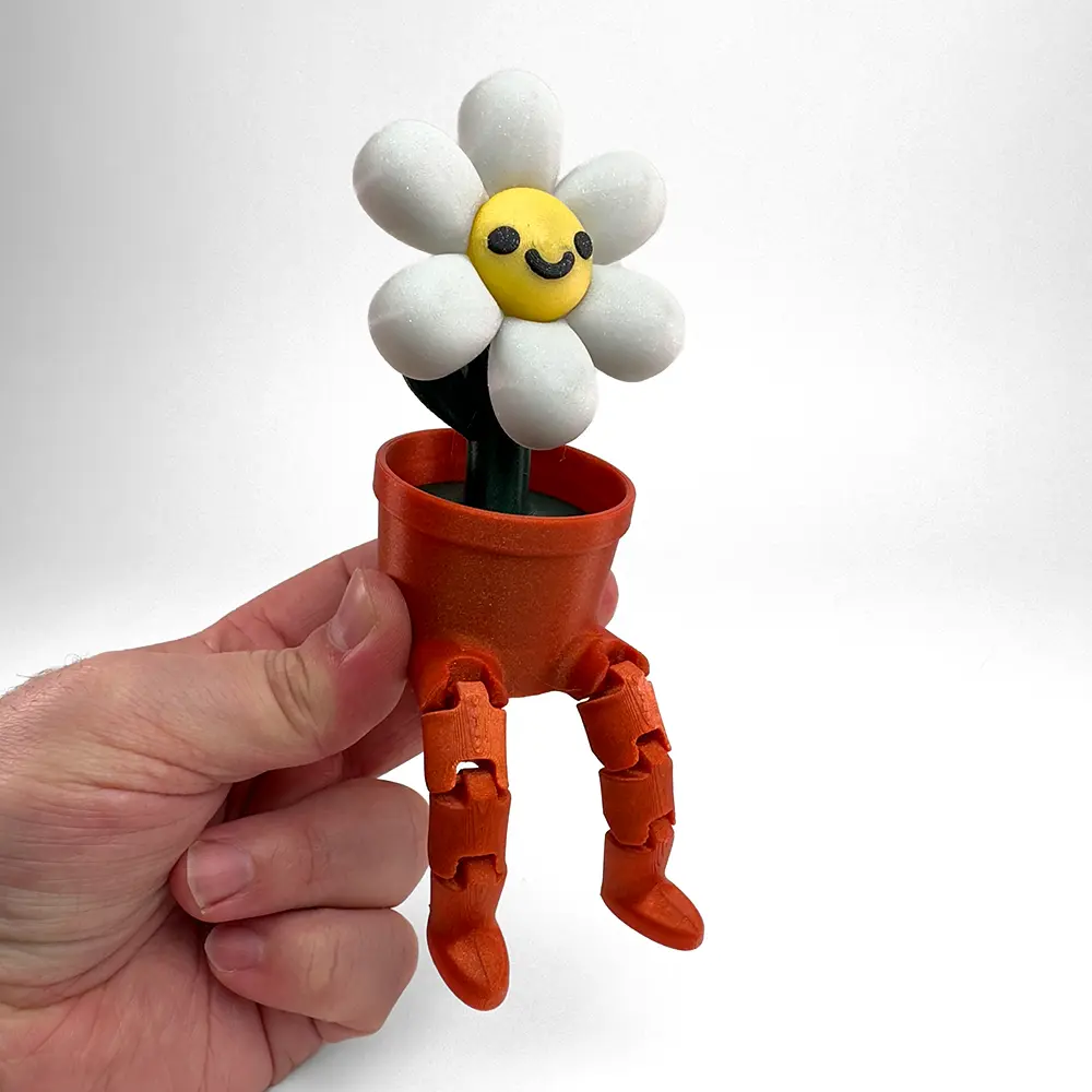 fiore amico 3d by cm design on grazie 3D print model - Mito3D