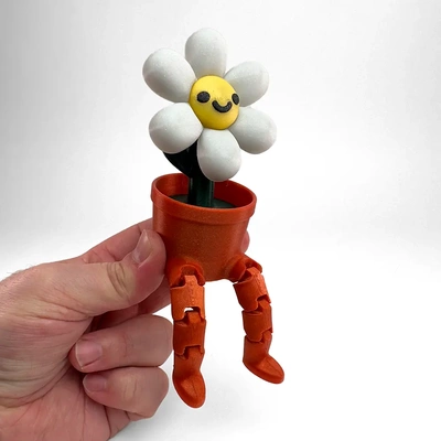 flower pal - 3d by cm design on thangs 3d print model - Mito3D
