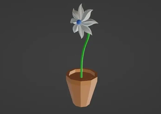 flower pot - 3d by mels3d on thangs petal 3d print model - Mito3D