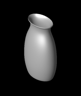Blume Vase cl Drucken 3d print model - Mito3D