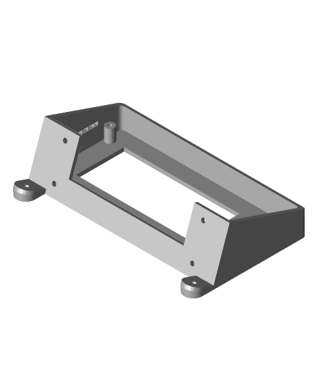 flsun Kossel lcd case 3d model geek baba teşekkürler 3D print model - Mito3D