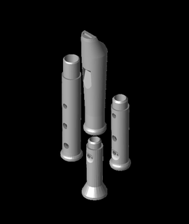 flute juankmed 3d print model - Mito3D