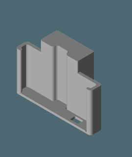fold 4 adapter mount iottie - unfolded sweetchillyphilly 3d print model - Mito3D
