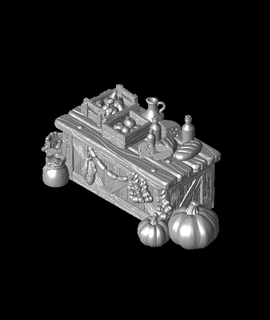 cibo stalla inferno hobby Giochi 3d print model - Mito3D
