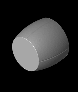 Futbol çanak cl baskı 3d print model - Mito3D