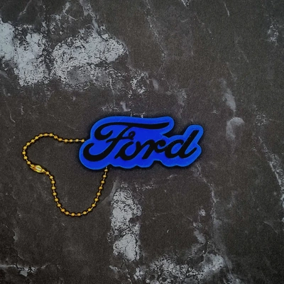 ford keychain - 3d by jcreatenz on thangs 3d print model - Mito3D