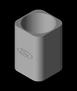 gué crayon pot 3d modèle simonprattsecretagent 3d print model - Mito3D