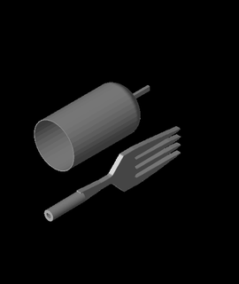 fork cadendwilson 3d print model - Mito3D