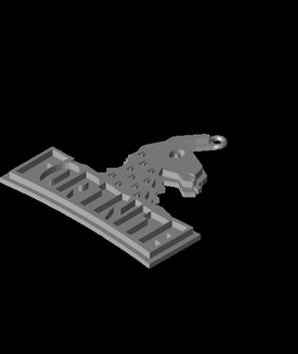 fortnite arz lama anahtar Zincir küpe Hobiler oyunlar 3d print model - Mito3D