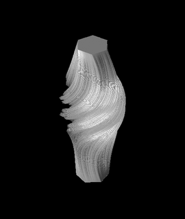 fractal flake vase 3d model alecs form thangs 3d print model - Mito3D