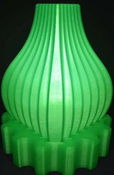 fractal led lámpara 2 3d by cbobo2uco on gracias hogar casa jardín lamparas encendiendo ligero decoración 3d print model - Mito3D
