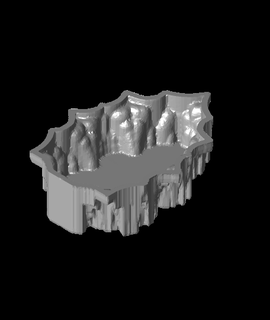 fractale planteur pancarte 3d print model - Mito3D