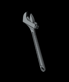 french key wrenches crescent wrench 3d model thangs 3d print model - Mito3D