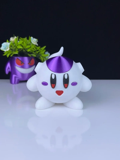 frieza kirby 3d by impressão imprensa on 3d print model - Mito3D