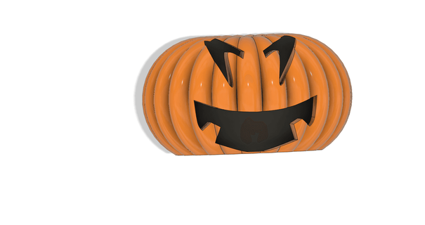 frightening friends - jack lantern 5 topper toy speed racing go fast pumpkin halloween thelightspd 3d print model - Mito3D