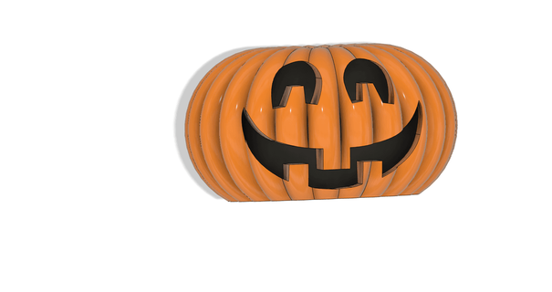 frightening friends - jack lantern 7 topper toy speed racing go fast pumpkin halloween jol thelightspd 3d print model - Mito3D
