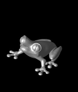 frog 3d model abtech thangs 3d print model - Mito3D
