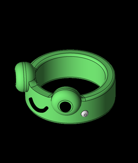 frog ring uber hobo Hobbies & Games 3d print model - Mito3D