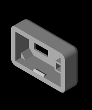 frsky xht externo tarjeta circuito impreso bisel 3d modelo gracias 3d print model - Mito3D