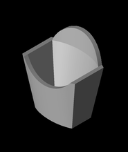 fry box container 3d model briangrossmiller thangs 3d print model - Mito3D